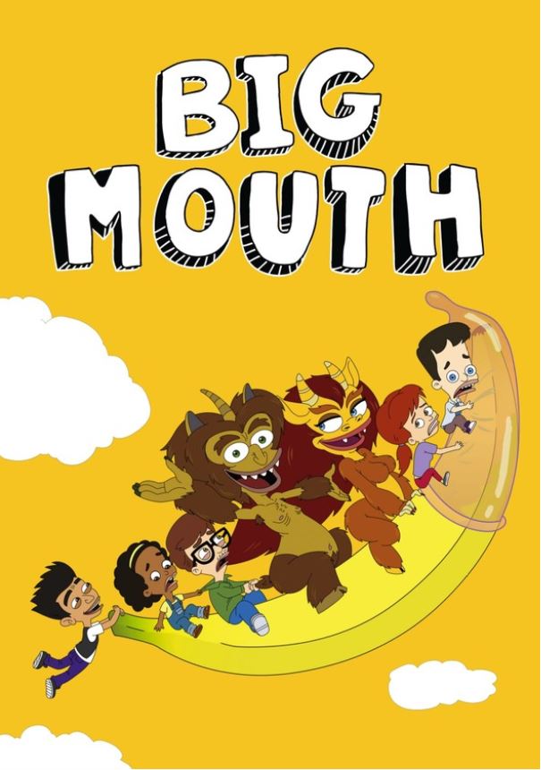 big mouth banana poster
