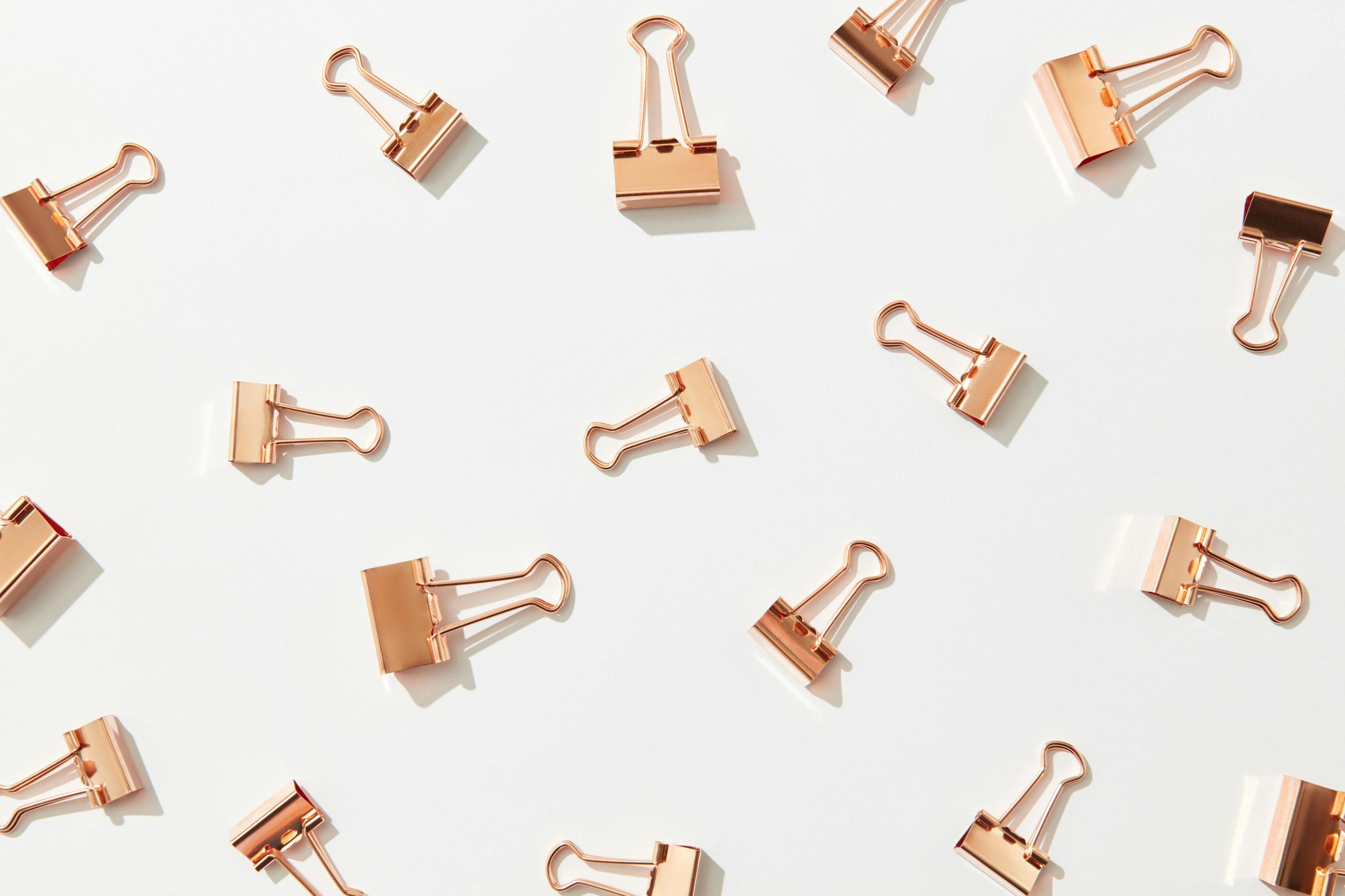 bulldog clips copper