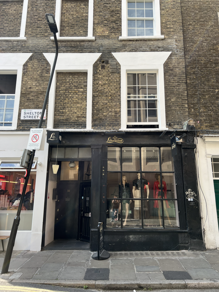 Liberation shop outside